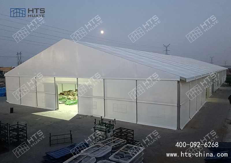 超3000平方米的工厂可拆卸篷房，真实案例分享