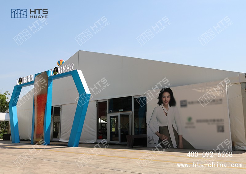 铝合金结构篷房在五星级酒店行业的利用，不是住宿，而是活动空间