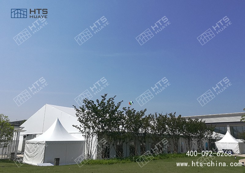 铝合金结构篷房在五星级酒店行业的利用，不是住宿，而是活动空间