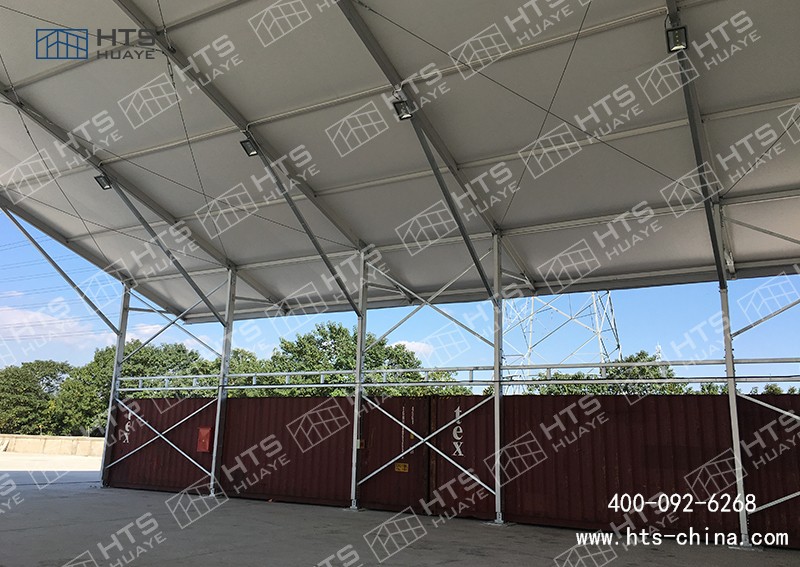 建造仓储大棚对短期内急需工业仓储或一时工厂的企业有很大援手