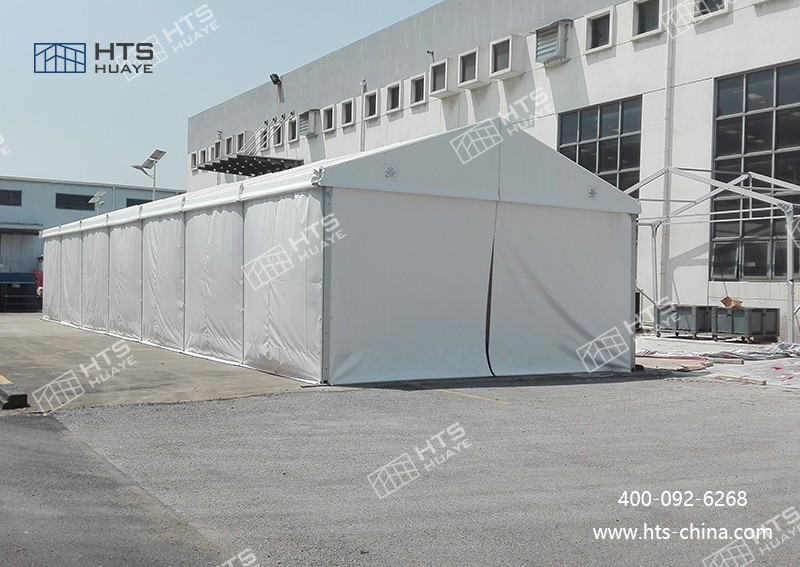 企业选择简易户表仓库篷房能够实现资源的有效利用