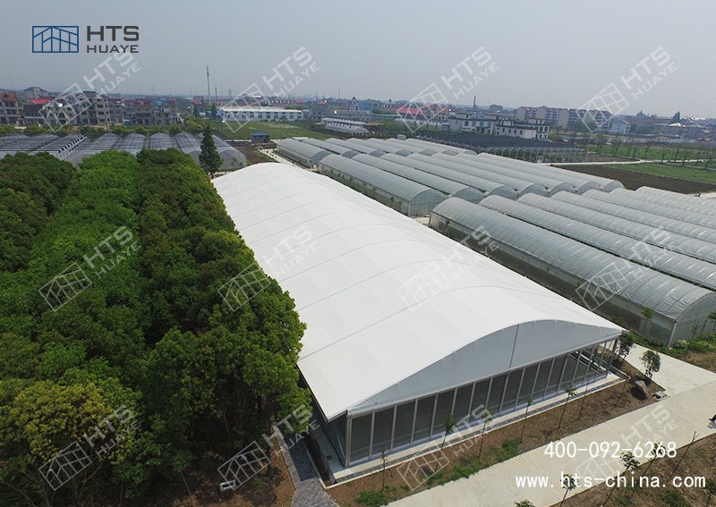 铝合金框架棚房是若何预防雨水进入到篷内的