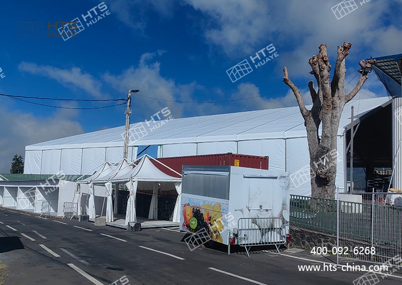 在非洲的展会活动中，这座铝合金篷房篷房将阐扬沉要作用