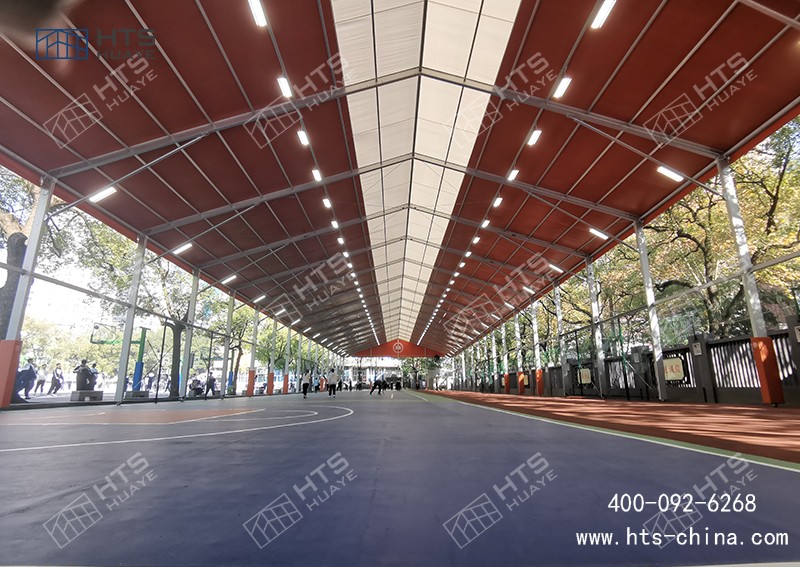 装配式篷房篮球馆可提升体育场地效力，助力全民健康与城市发展