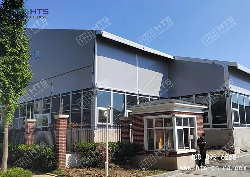 马术馆篷房高效两全，打造校园马术新地标
