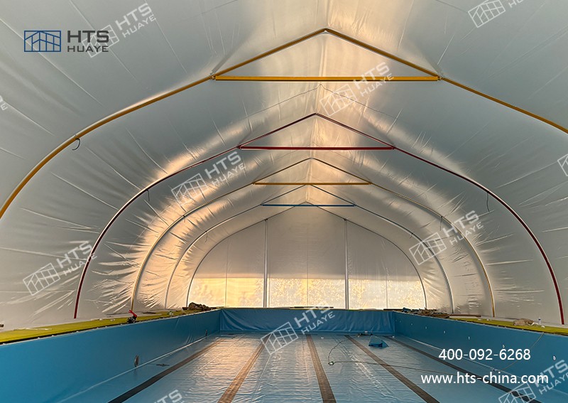破解游泳场馆困局，Z6尊龙凯时游泳池篷房助力产业腾飞