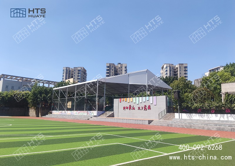 Z6尊龙凯时装配式篷房运动场馆用实力证明：优质的产品，始终值得被选择