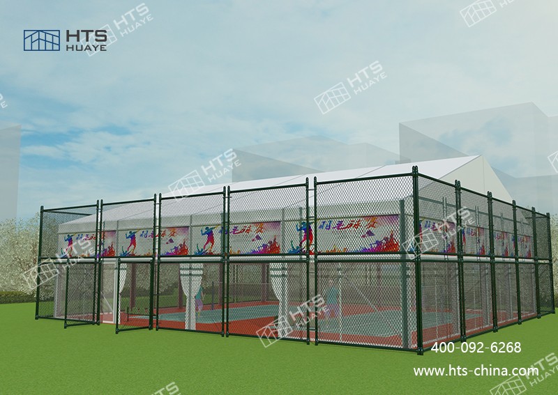 资金有限？幼规格体育篷房场馆为学堂球馆建设破局