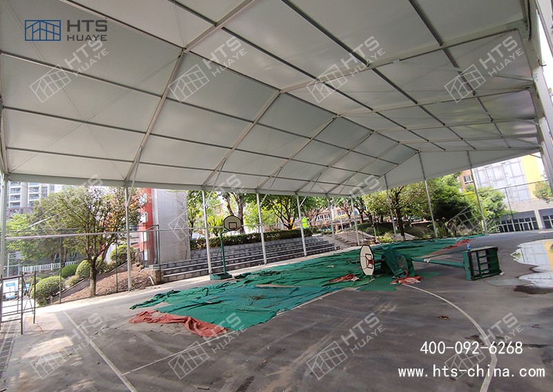 铝合金篷房网球场为网球活动爱好者带来了全天候的体育场地解决规划