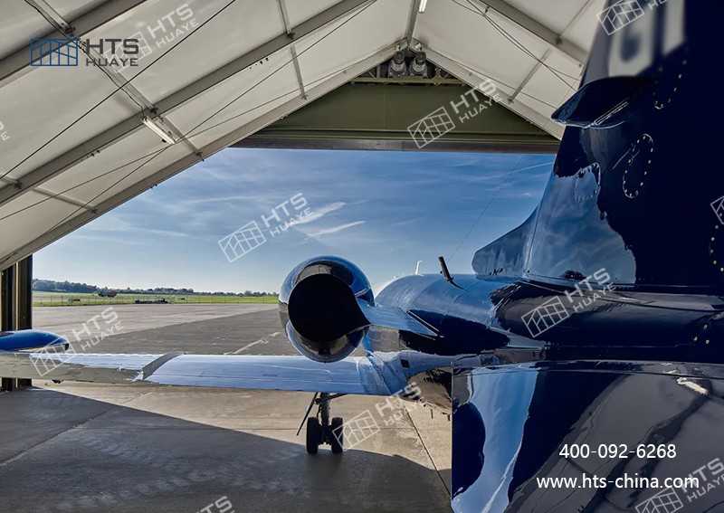 铝合金可拆卸机库篷房为航空运营提供了更具性价比的设施选择