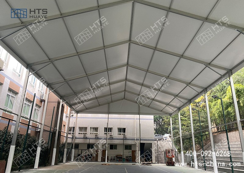 高尺度铝合金网球篷房，界说轻量化专业场馆新标杆
